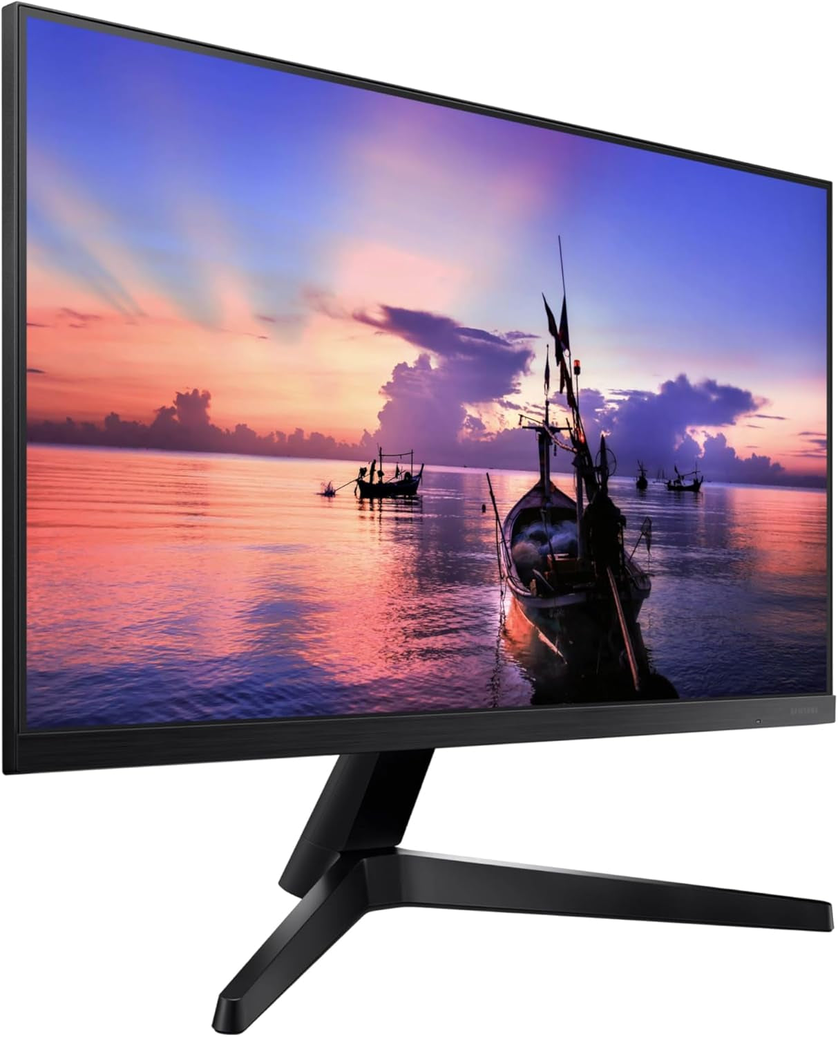 Samsung 27' T35F Series FHD 1080P Computer Monitor, 75Hz, IPS Panel, HDMI, VGA (D-Sub), AMD Freesync, Wall Mountable, Game Mode, 3-Sided Border-Less, Eye Care, LF27T350FHNXZA