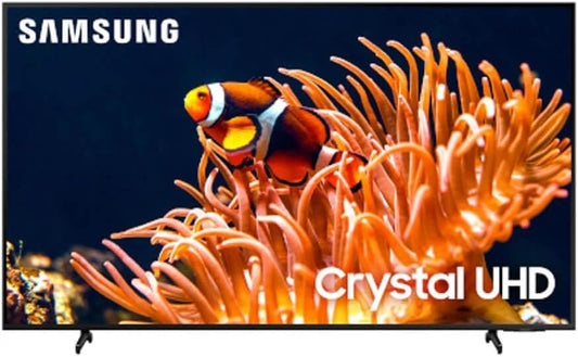SAMSUNG 55-Inch Class 4K Crystal UHD DU8000 Series HDR Smart TV W/Object Tracking Sound Lite, Motion Xcelerator, Ultra Slim Design, Gaming Hub, Alexa Built-In (UN55DU8000, 2024 Model)