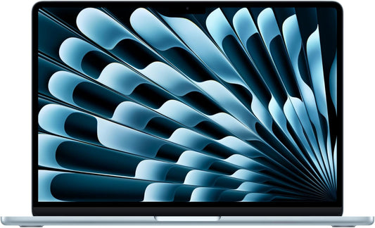 Apple 2025 Macbook Air 13-Inch Laptop with M4 Chip: Built for Apple Intelligence, 13.6-Inch Liquid Retina Display, 16GB Unified Memory, 256GB SSD Storage, 12MP Center Stage Camera, Touch ID; Sky Blue