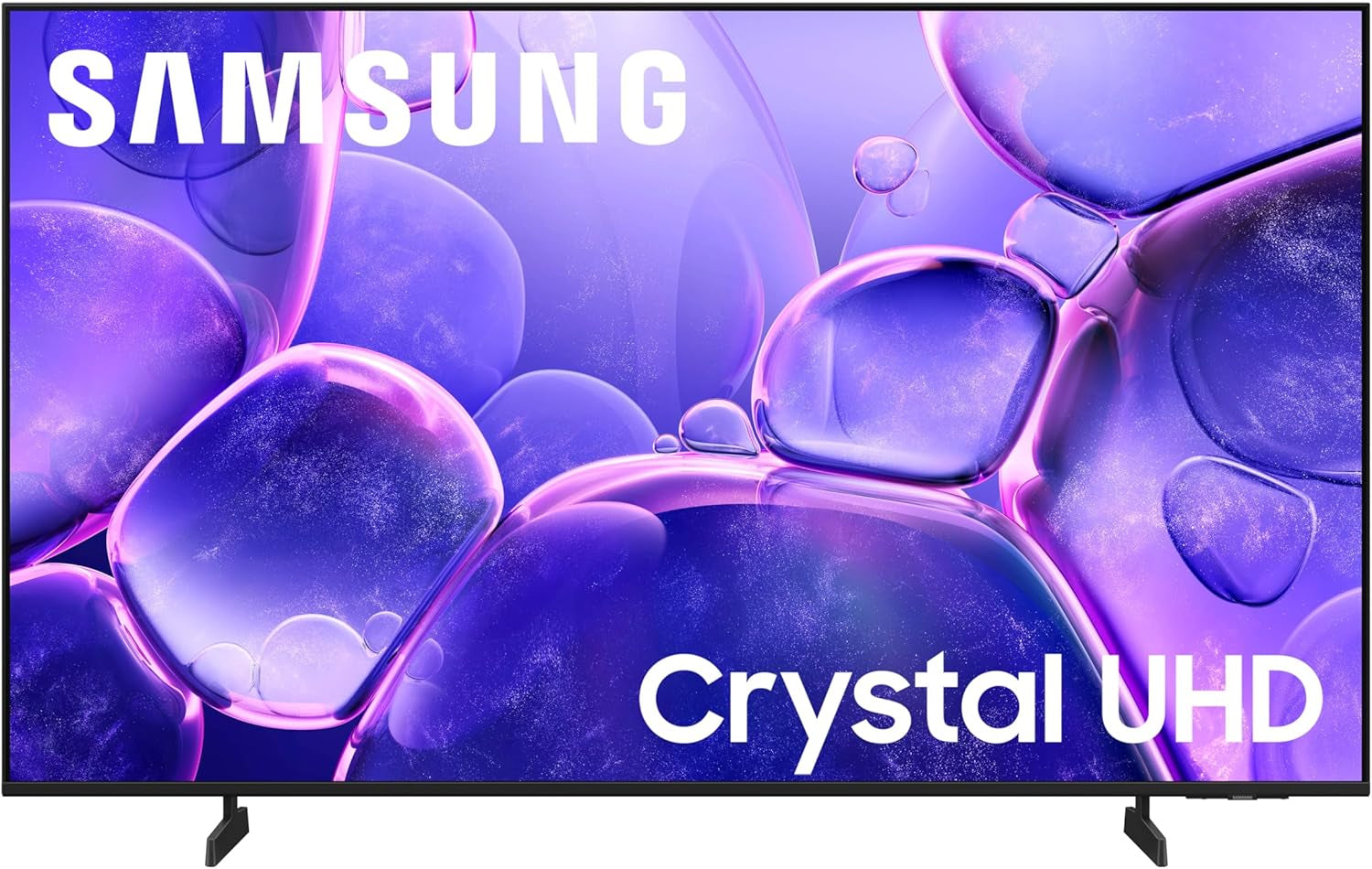 SAMSUNG 43-Inch Class Crystal UHD U8000F 4K Smart TV (2025 Model) Endless Free Content, Crystal Processor 4K, Metalstream Design, Knox Security, Alexa Built-In