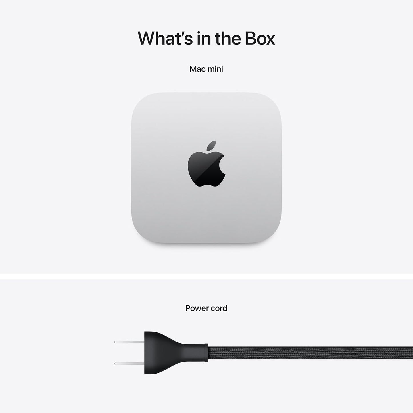 Apple 2024 Mac Mini Desktop Computer with M4 Chip, 10-Core CPU and GPU, 16GB Unified Memory, 256GB SSD Storage, Gigabit Ethernet, Compatible with iPhone and iPad