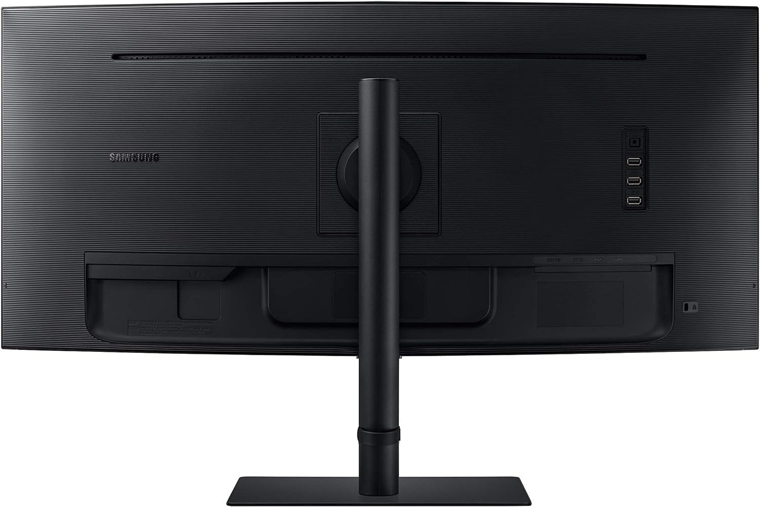 SAMSUNG Viewfinity S65UA Series 34-Inch Ultrawide QHD Curved Monitor, 100Hz, USB-C, HDR10 (1 Billion Colors), Height Adjustable Stand, Tuv-Certified Intelligent Eye Care (Ls34A654Ubnxgo),Black