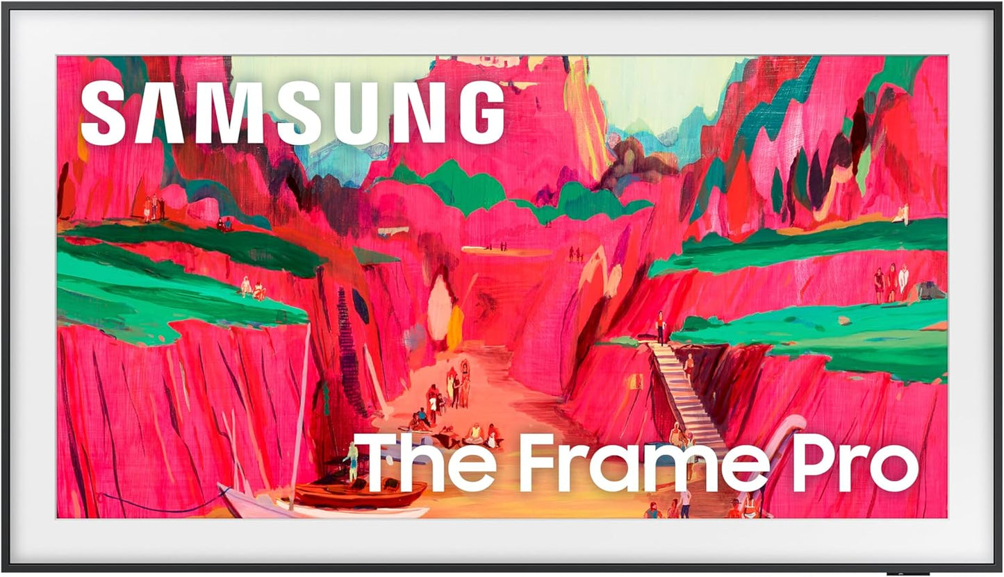 SAMSUNG 50-Inch Class the Frame LS03F 4K QLED Smart TV (2025 Model) Modern Frame Design, NQ4 AI Gen2 Processor, Art Mode, Artful Picture Quality, Samsung Vision AI, Alexa Built-In