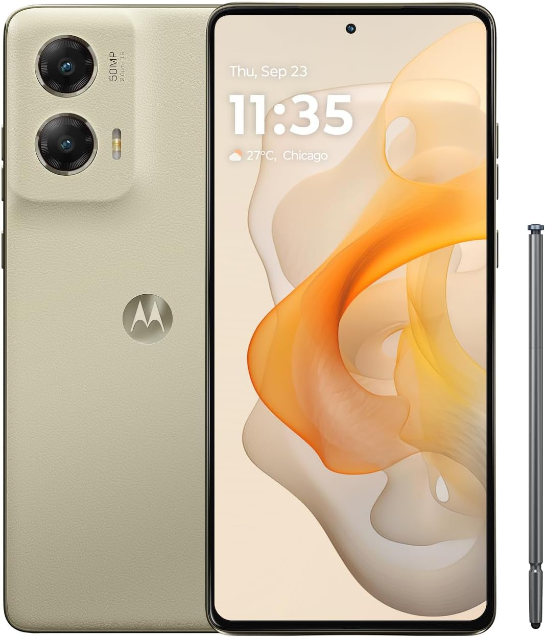 Motorola Moto G Stylus - 2025 | Unlocked | Made for US 8/256GB | 50MP Camera | Pantone Gibraltar Sea