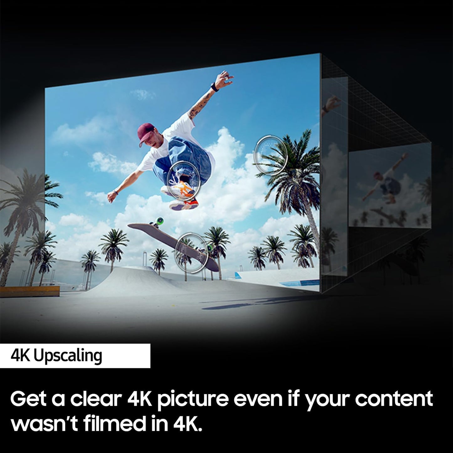 SAMSUNG 55-Inch Class 4K Crystal UHD DU8000 Series HDR Smart TV W/Object Tracking Sound Lite, Motion Xcelerator, Ultra Slim Design, Gaming Hub, Alexa Built-In (UN55DU8000, 2024 Model)