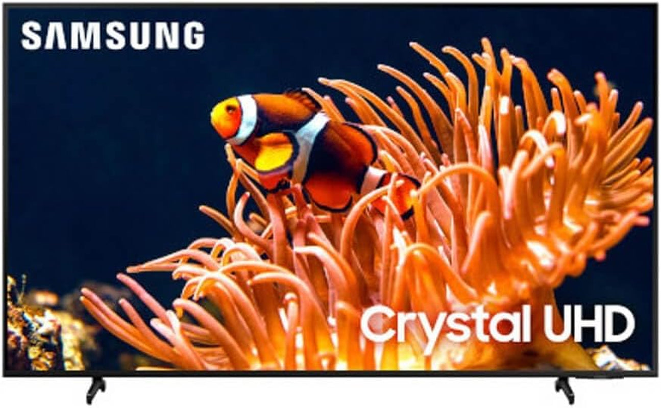 SAMSUNG 55-Inch Class 4K Crystal UHD DU8000 Series HDR Smart TV W/Object Tracking Sound Lite, Motion Xcelerator, Ultra Slim Design, Gaming Hub, Alexa Built-In (UN55DU8000, 2024 Model)