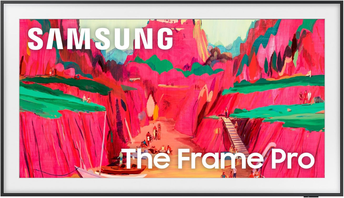 SAMSUNG 50-Inch Class the Frame LS03F 4K QLED Smart TV (2025 Model) Modern Frame Design, NQ4 AI Gen2 Processor, Art Mode, Artful Picture Quality, Samsung Vision AI, Alexa Built-In