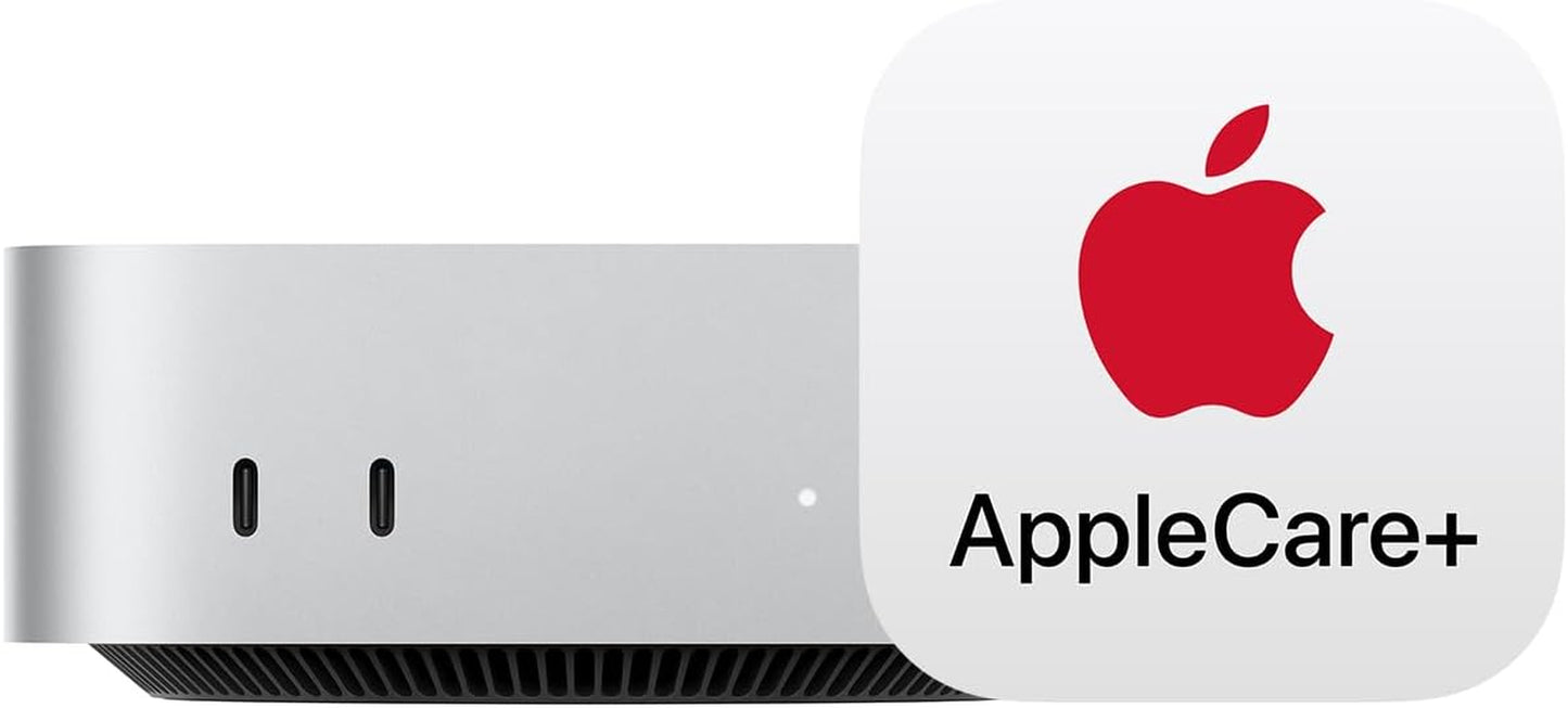 Apple 2024 Mac Mini Desktop Computer with M4 Chip with 10‑Core CPU and 10‑Core GPU: Built for Apple Intelligence, 16GB Unified Memory, 256GB SSD Storage, Gigabit Ethernet. Works with Iphone/Ipad