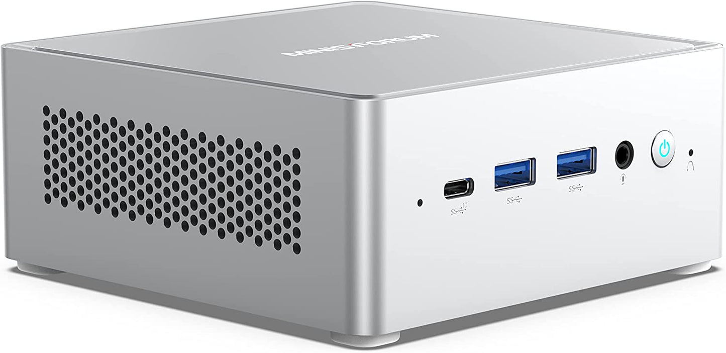 MINISFORUM NUCX I7 Mini Gaming PC Intel Core I7 11800H 32GB DDR4 1TB SSD NVIDIA Geforce RTX 3070 Windows 11 Pro Mini Desktop Computer, 1 X HDMI & 1 X Thunderbolt 4,3X USB3.2, Wi-Fi 6, BT5.2