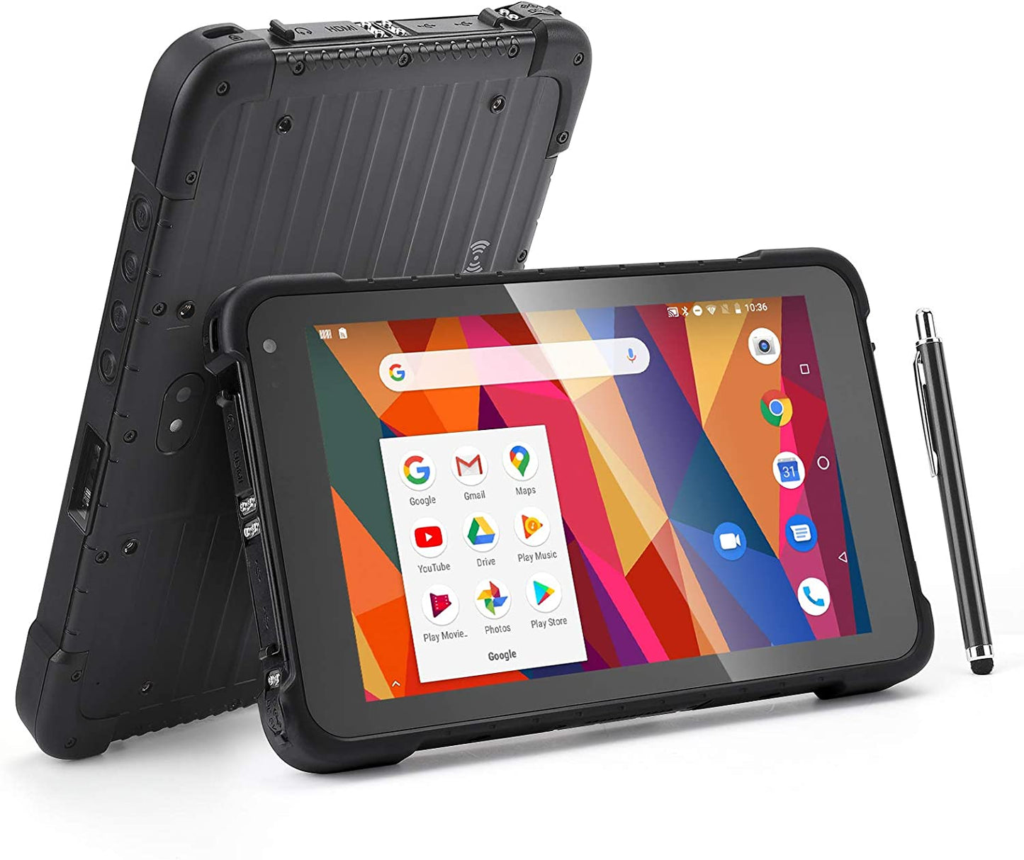 Rugged Android Tablet Scanner, 8-Inch Tablet Android 10 Zebra SE2707 Scanner 700 Nits Outdoors Heavy Duty Tablet IP67 MIL-STD-810G Sunshine Readable, Inventory Mobile Handheld Computer 2023