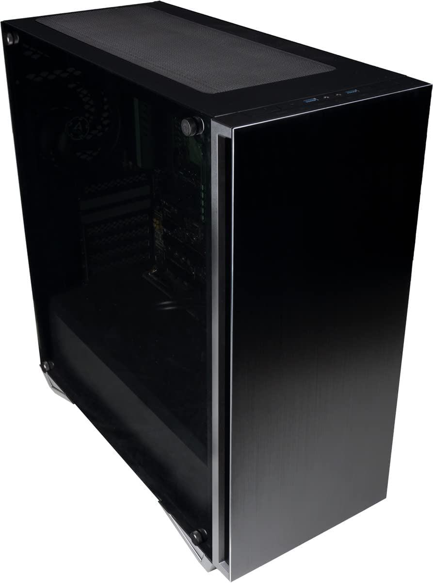 Empowered PC Sentinel Gaming Tower Computer (Intel Core I7-10700F, 32GB RAM, 512GB Nvme SSD + 2TB HDD, NVIDIA Geforce RTX 4070 Ti 12GB (> 3090), 750W PSU, AC Wifi, Windows 11 Home) Gamer Desktop