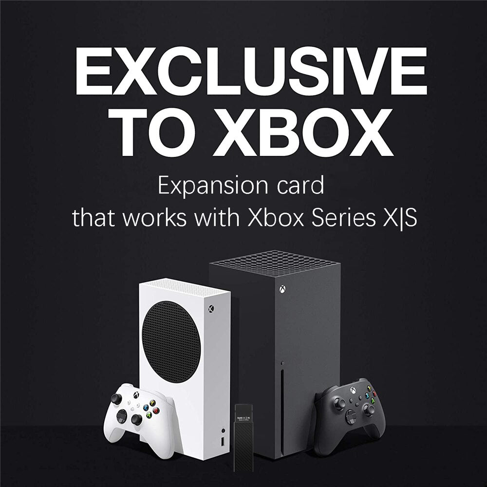 Xbox External Storage Expansion Card for Xbox Series X|S 1TB 2TB Solid State Drive,Nvme Pcie Gen 4 SSD for Xbox Series X|S