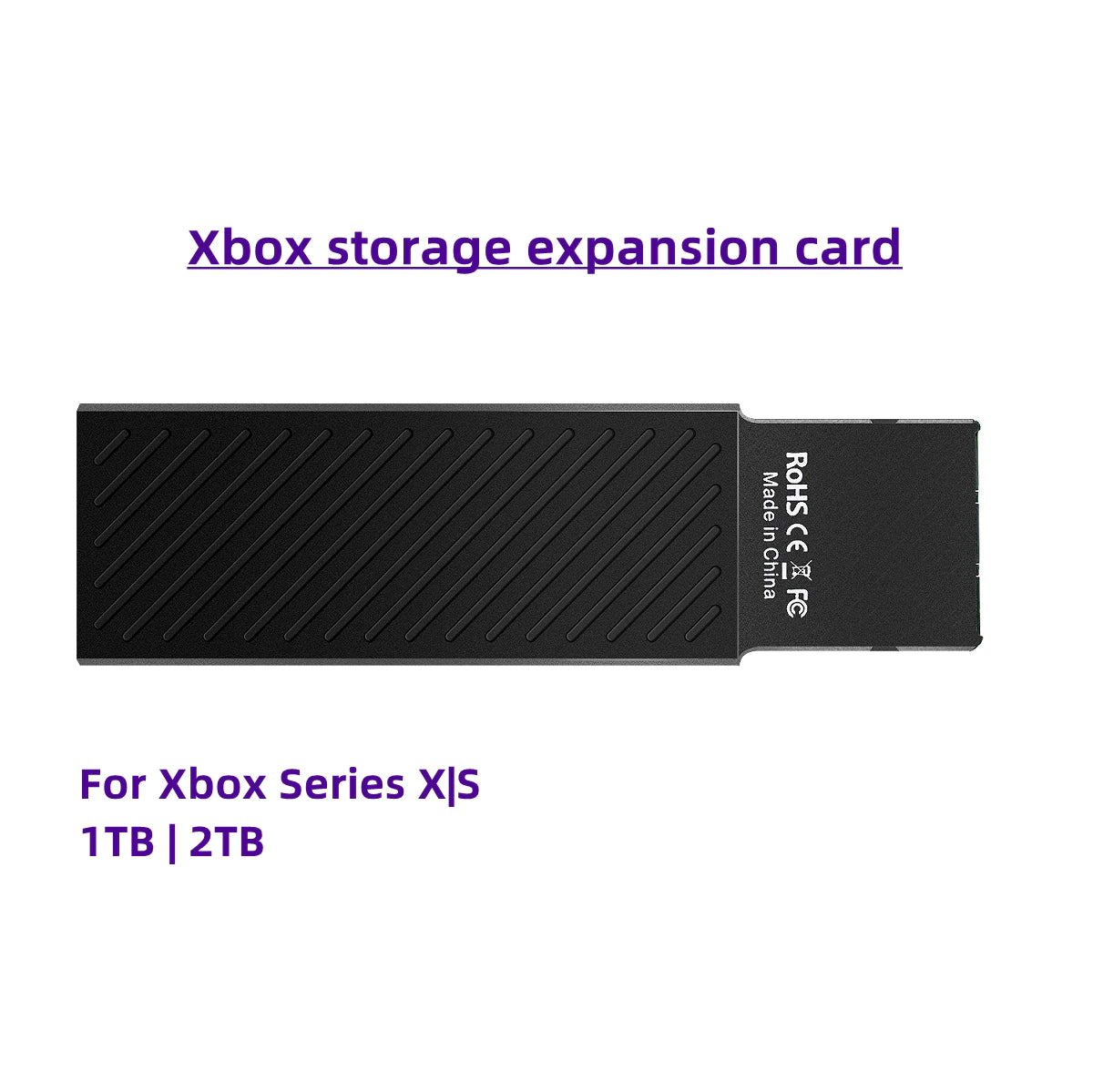 Xbox External Storage Expansion Card for Xbox Series X|S 1TB 2TB Solid State Drive,Nvme Pcie Gen 4 SSD for Xbox Series X|S