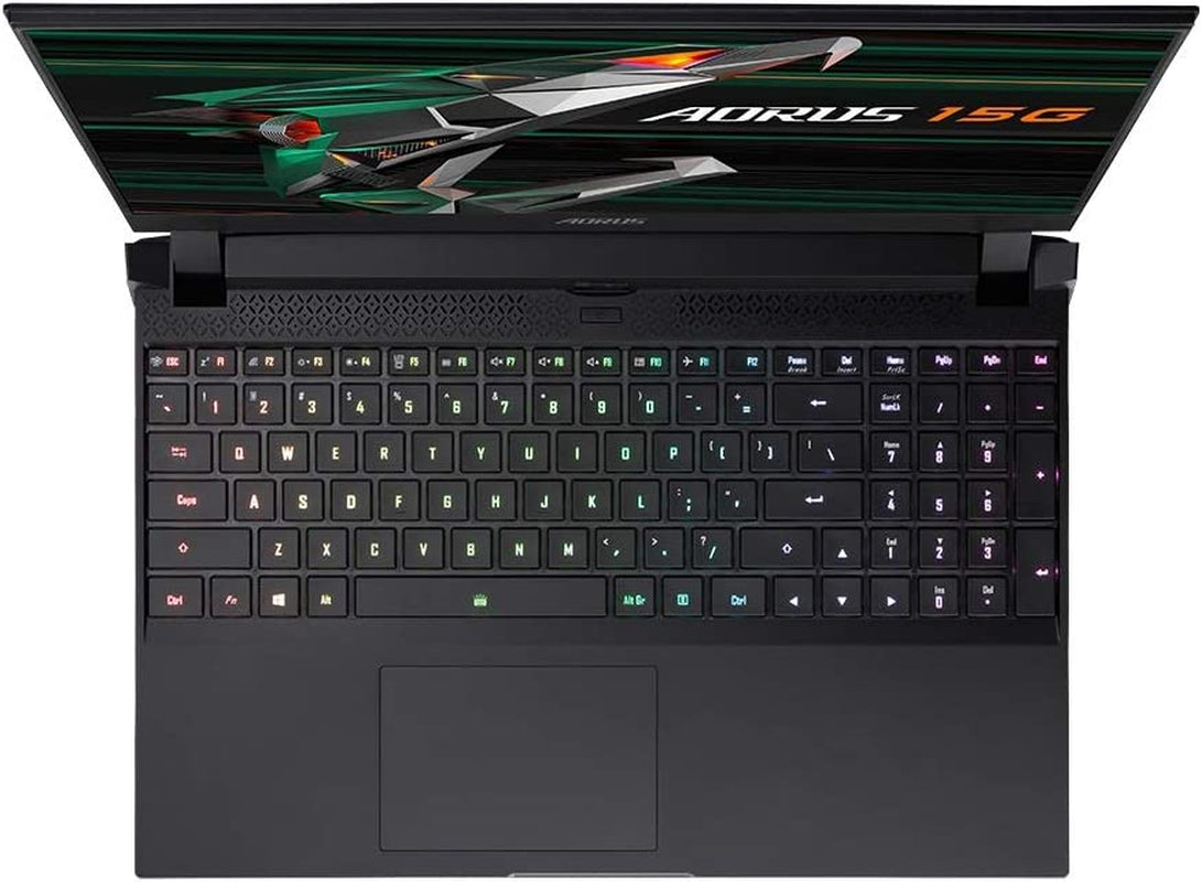 CUK AORUS 15G by Gigabyte 15 Inch Gamer Notebook (Intel Core I7, 32GB RAM, 2TB Nvme SSD, NVIDIA Geforce RTX 3080 8GB, 15.6" FHD 240Hz IPS, Windows 10 Home) Gaming Laptop Computer