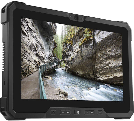 Dell Rugged Tablet 7212, WIN10, Intel I5-7300U@2.6Ghz, 11.6 Inches FHD, 512GB SSD, 8GB, Wifi, Bluetooth (Renewed)