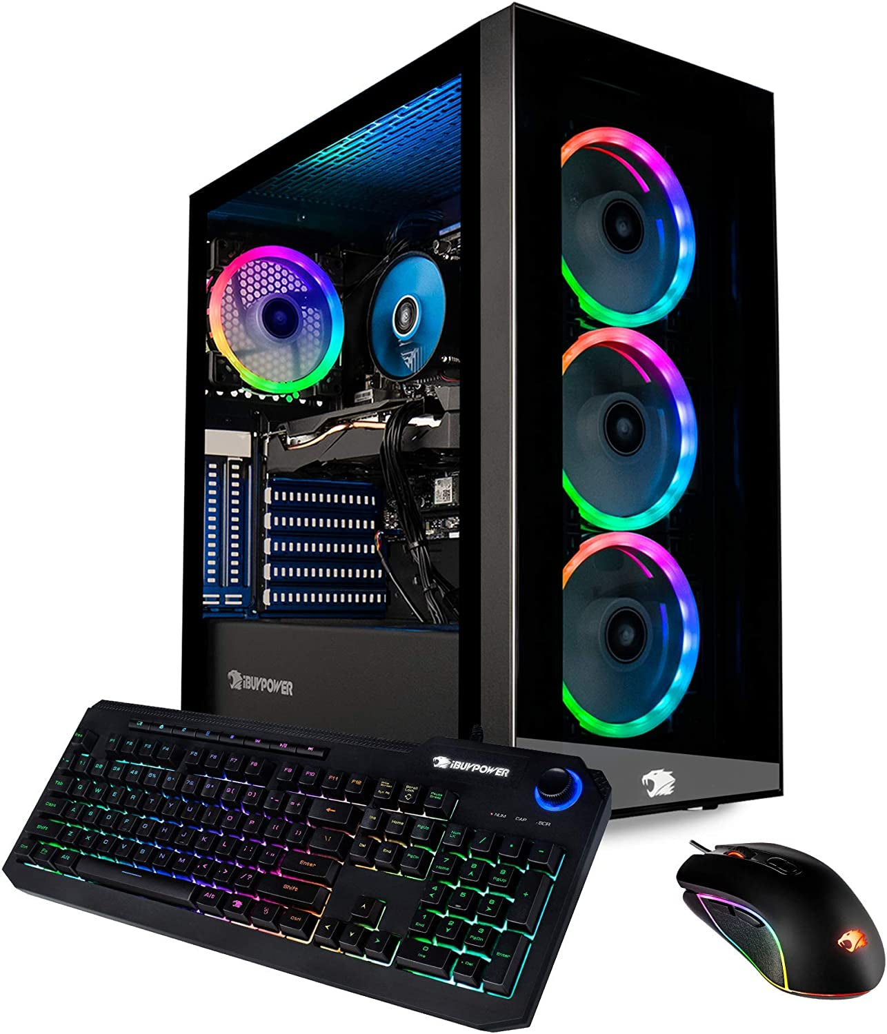 Ibuypower Pro Gaming PC Computer Desktop Slatemr 2150V2 (Intel Core I5 12400F 2.5 Ghz, Geforce GTX 1650 4GB, 8 GB DDR4 RAM, 500 GB Nvme SSD, Wifi Ready, Windows 11 Home)