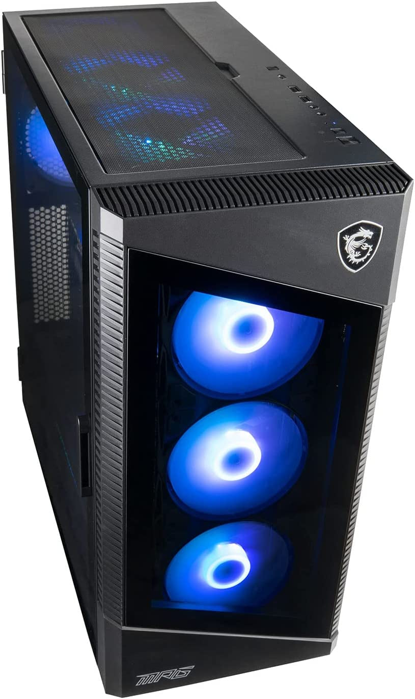 MPG Velox by MSI Gaming Desktop (NVIDIA Geforce RTX 4070 12GB, Intel 24-Core I9-13900Kf Processor, 32GB DDR5 RAM, 1TB Nvme SSD + 3TB HDD, Windows 11 Home) Gamer PC Computer