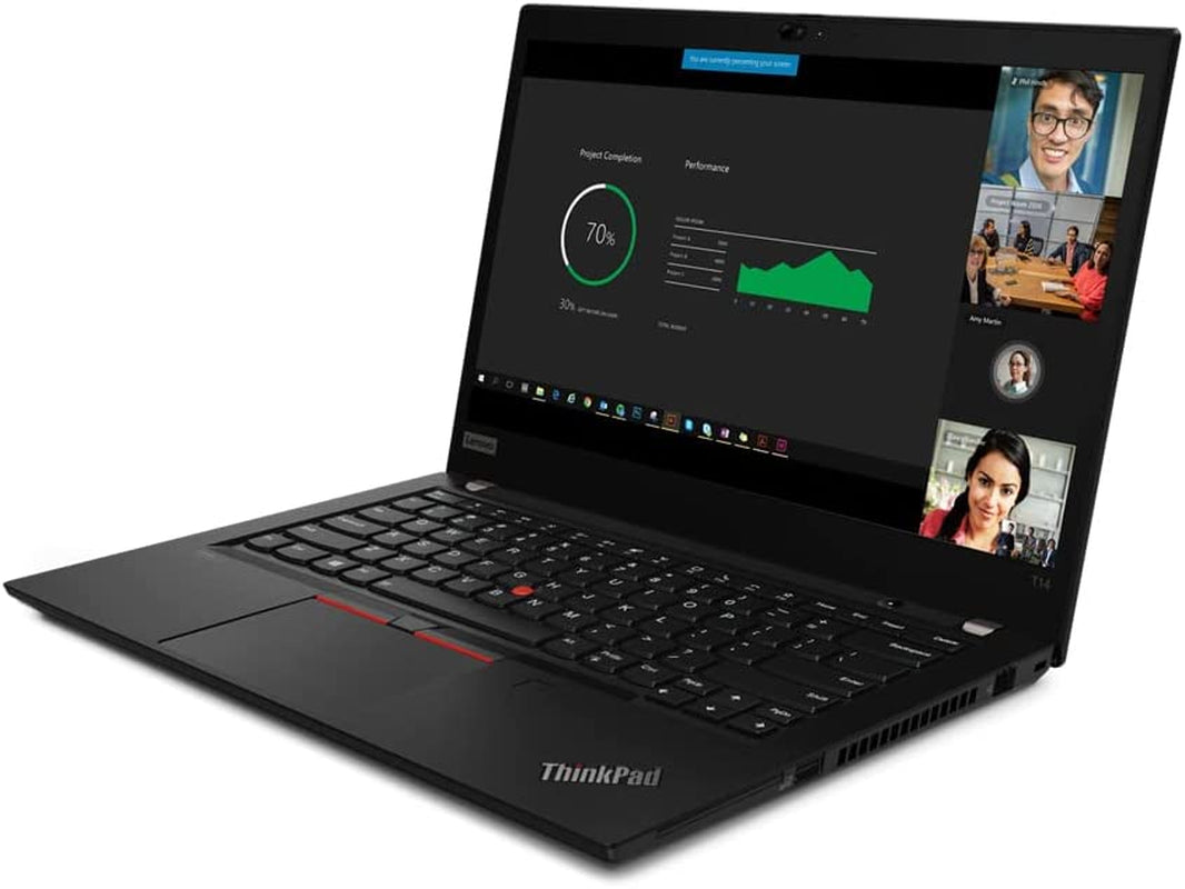 【Win 10 PRO】 Newest Thinkpad T14 Gen 2 14" FHD 400 Nits Business Laptop, AMD Ryzen 5 PRO 5650U(Beat I7-10875H), 16GB 3200Mhz RAM, 512GB Nvme SSD, Fingerprint, Backlit KB, HDMI + CUE Accessorie