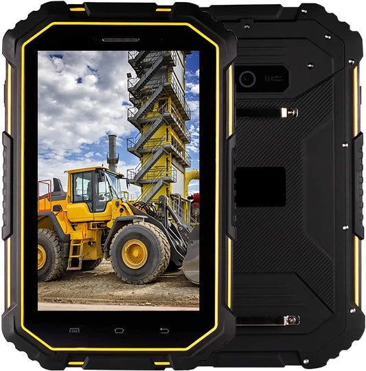 Rugged Android Tablet, 7" IP67 Water Resistant Ruggedized Tablet with Octa-Core Cpu,Android 9.0, 4GB RAM,64GB Storage, Wi-Fi, 13 Mega Camera,Waterproof Tablet for Enterprise Mobile Field Work