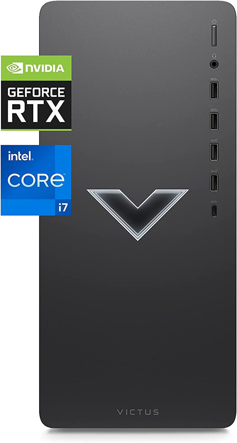 Victus 15L Gaming Desktop Computer,12Th Generation Intel Core Processor, NVIDIA Geforce RTX 3060 Ti, 16 GB SDRAM,1 TB SSD, OMEN Gaming Hub, Windows 11 Home OS, Wi-Fi 6 (TG02-0050, 2022)