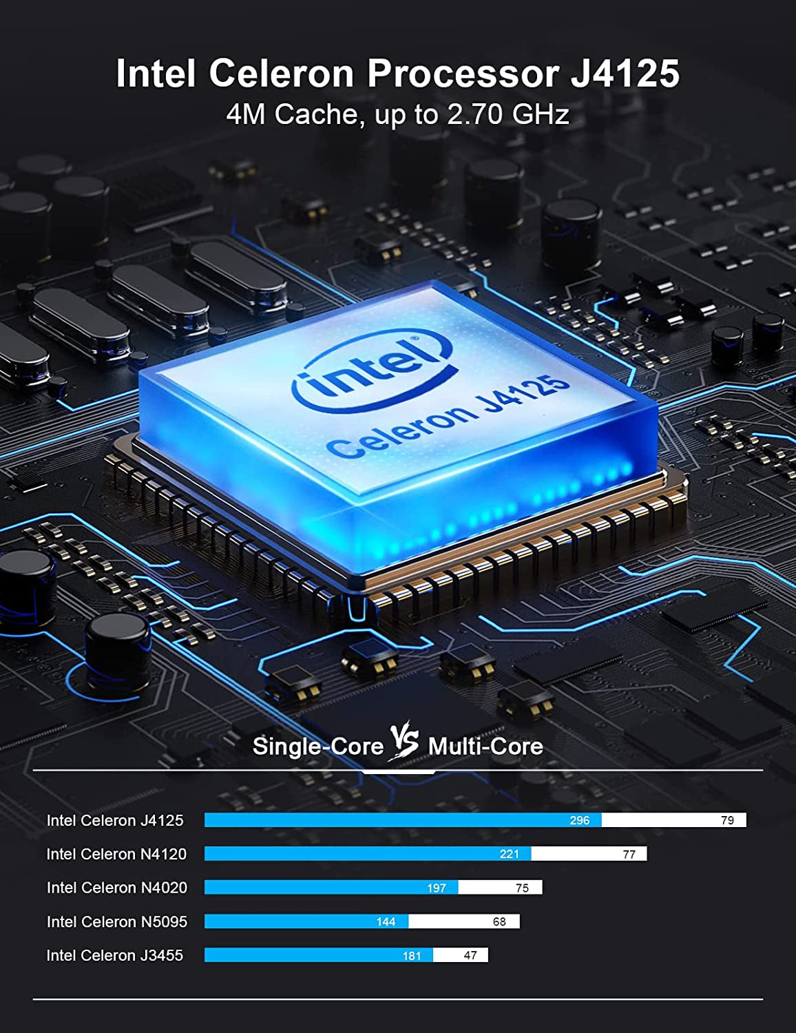 2.5Gbe Linux Firewall Micro Appliance, Celeron J4125, Windows 10 Pro, 4 × 2.5Gbe LAN Ports Firewall Router PCS Mall Portable Compact Desktop Computer 32GB RAM 256GB SSD