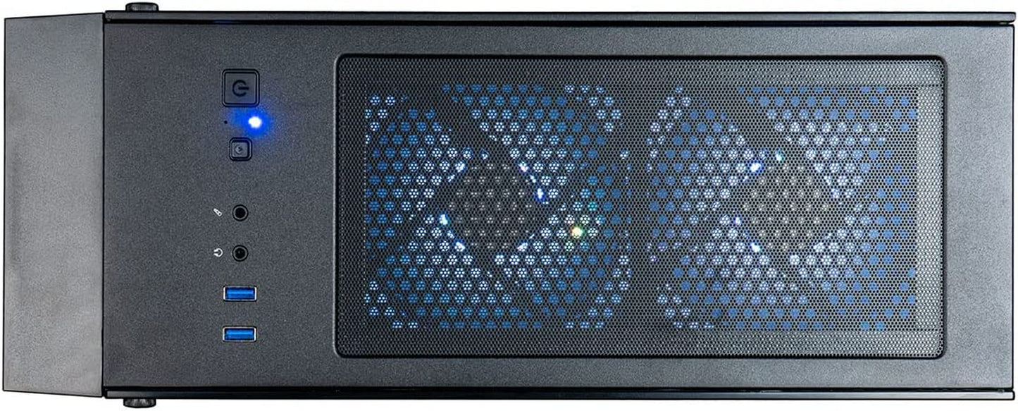 Empowered PC Continuum Mini Gaming Desktop - NVIDIA Geforce RTX 3070 8GB, Intel 12-Core I7-12700F Processor, 32GB RAM, 1TB Nvme SSD, Wifi, Windows 11 Home - Tiny Liquid Cooled RGB Gamer Computer