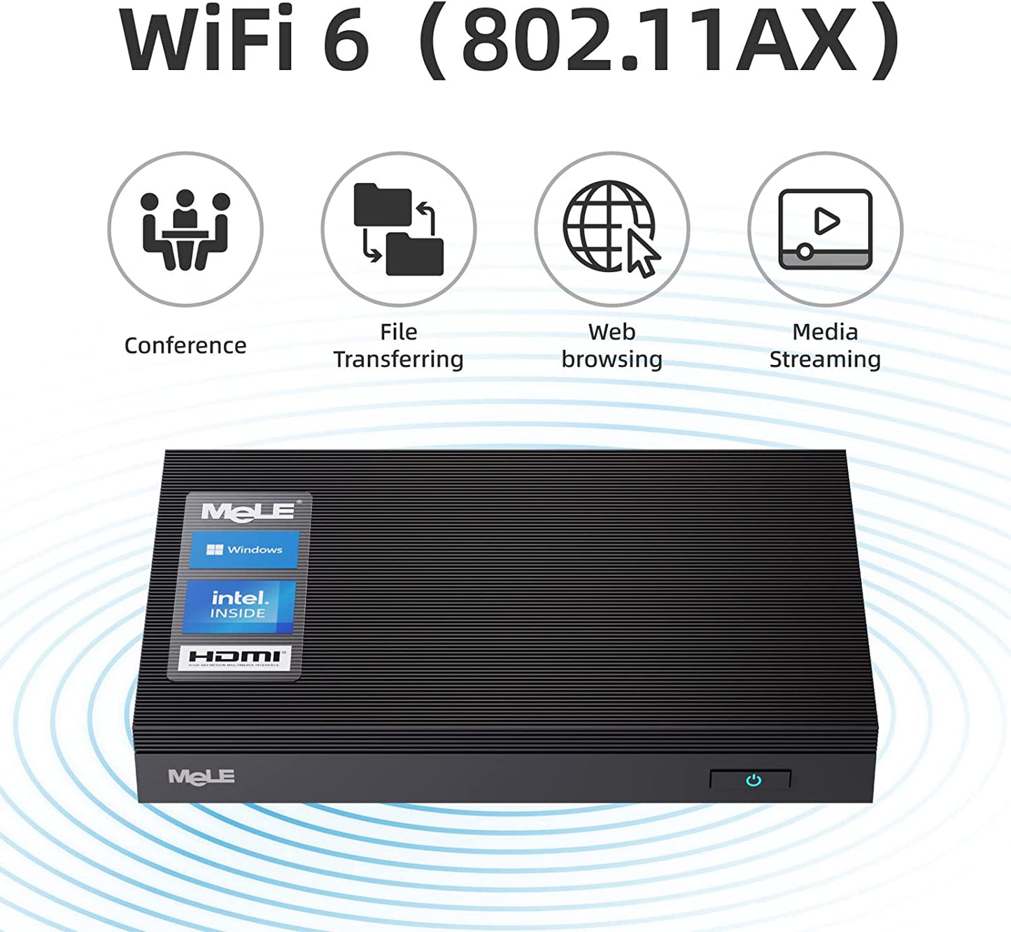 Fanless Mini PC Quieter3Q Celeron N5105 8GB 128GB Windows 11 Pro Micro Computer Small Desktop Servers with Gigabit Ethernet Wifi 6 PXE Dual HDMI 4K Unlock BIOS on Industrial Webcast Office