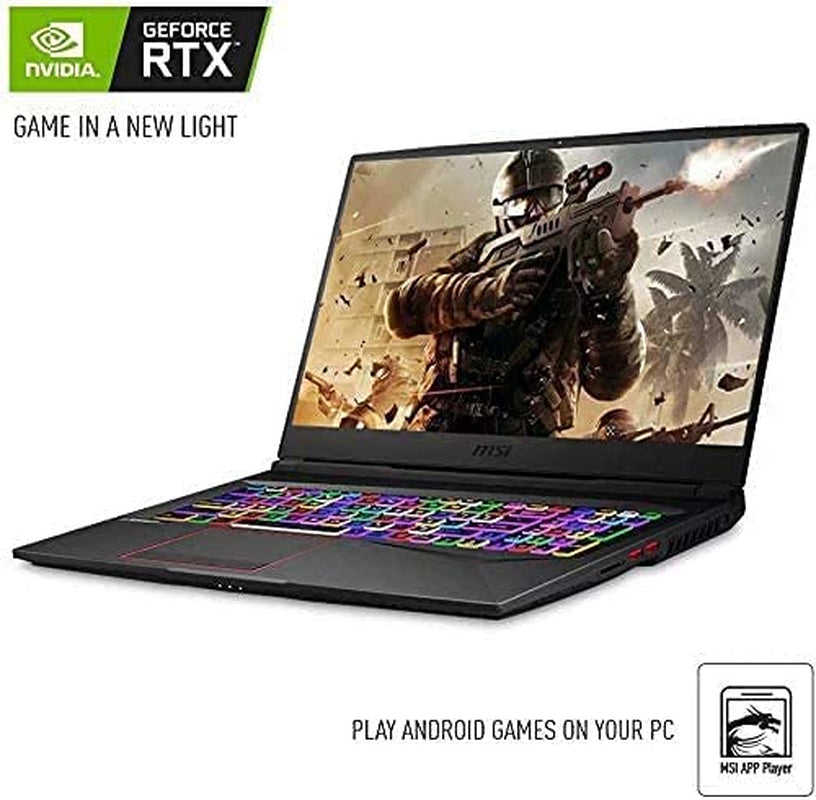 2021 Flagship GE75 Raider 17 Gaming Laptop 17.3" FHD IPS 144Hz 10Th Gen Intel Hexa-Core I7-10750H 32GB DDR4 1TB SSD 2TB HDD Geforce RTX 2070 8GB RGB Backlit Webcam Win 10 + HDMI Cable